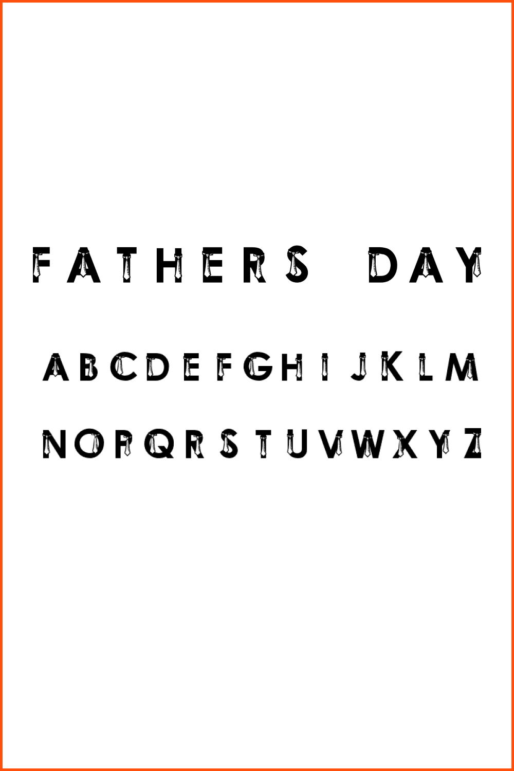 JLR Father’s Day Font by GorillaBlu.