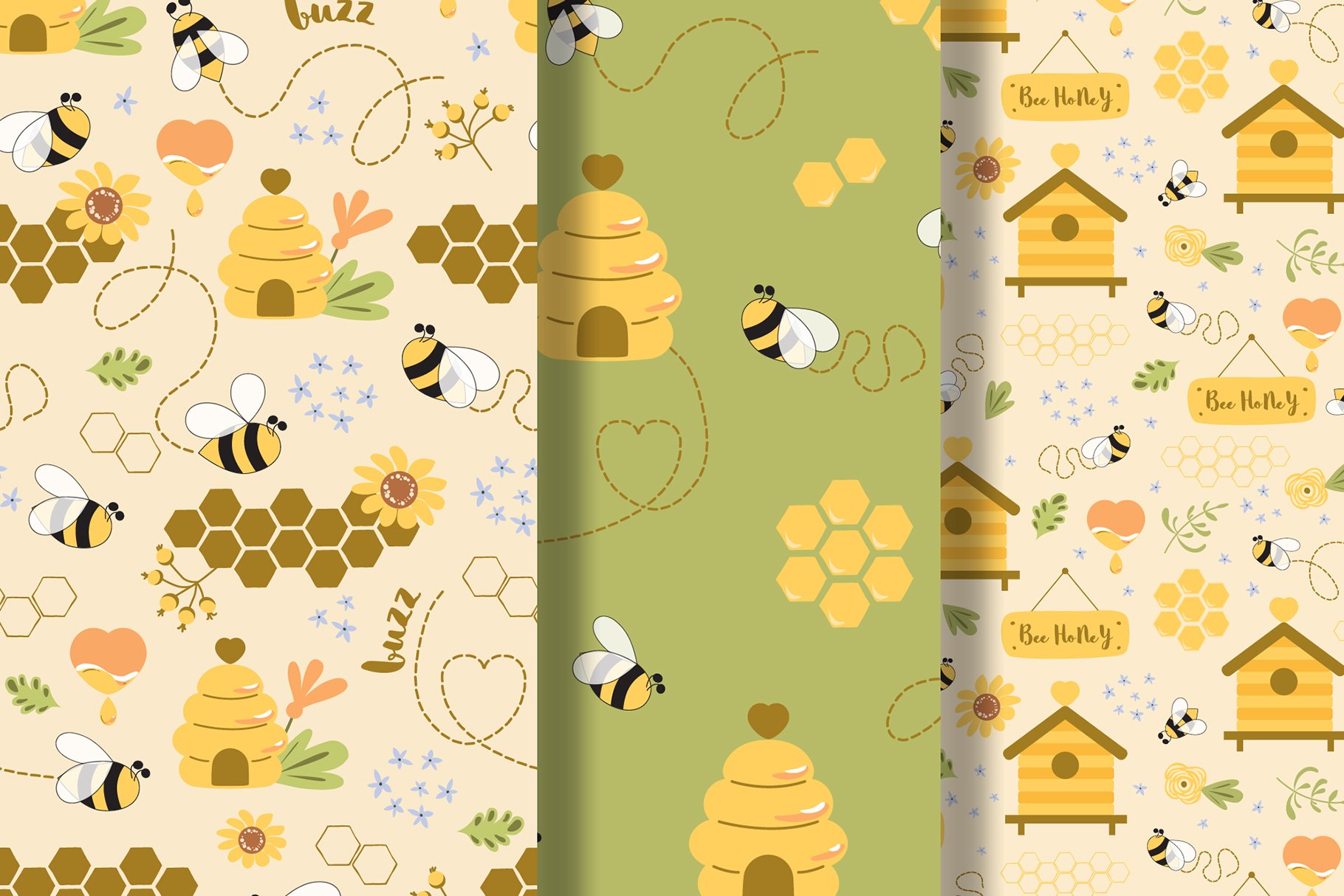 Full bee composition.