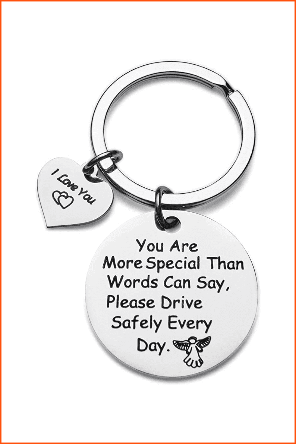 Dive Safe Keychain Gift for Dad.