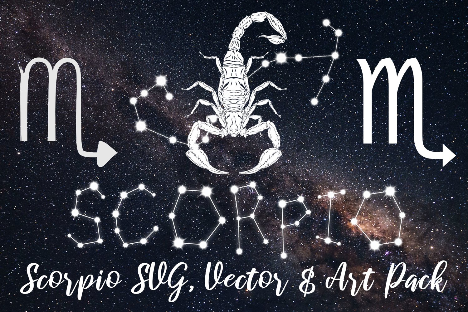 Zodiac sign with a scorpion on it.