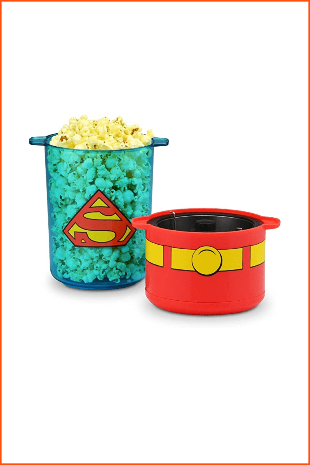 DC Superman Mini Stir Popcorn Popper.