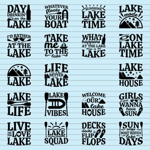 Lake Life SVG Bundle | MasterBundles