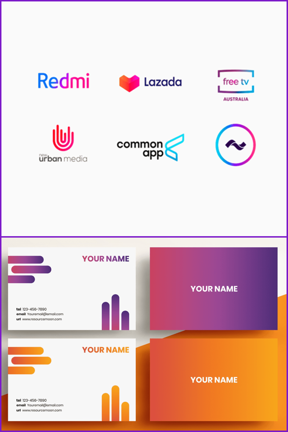 Branding: Logos, Brochure, Business Cards.