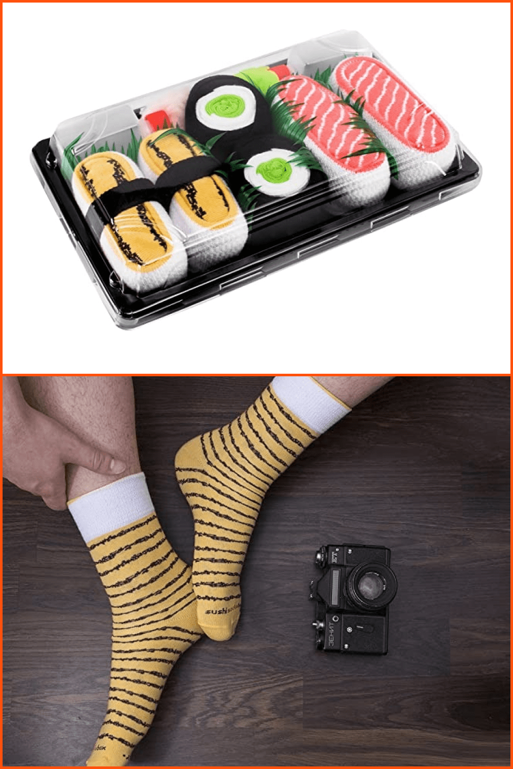 Sushi Socks Box.