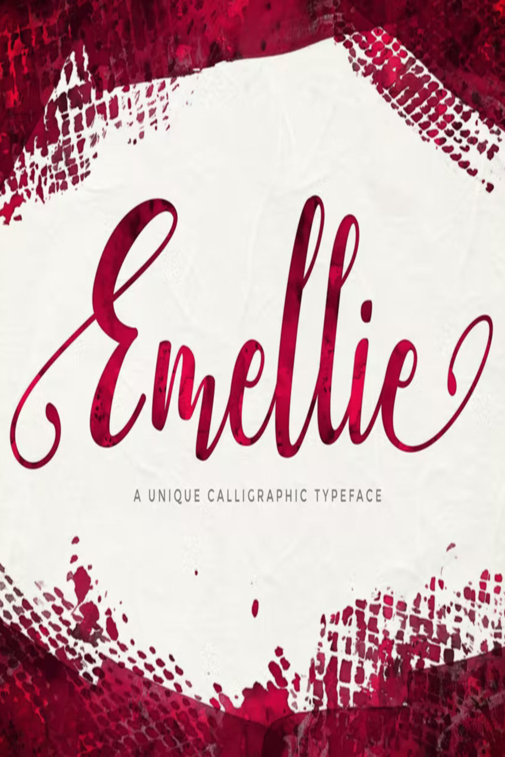 Emellie Calligraphic Font pinterest.