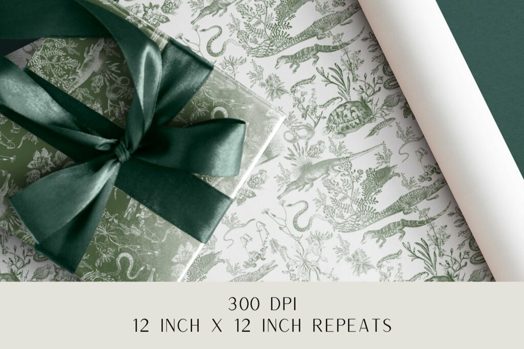 Toile Pattern Border Coastal Swamp Toile Pattern & Border – MasterBundles