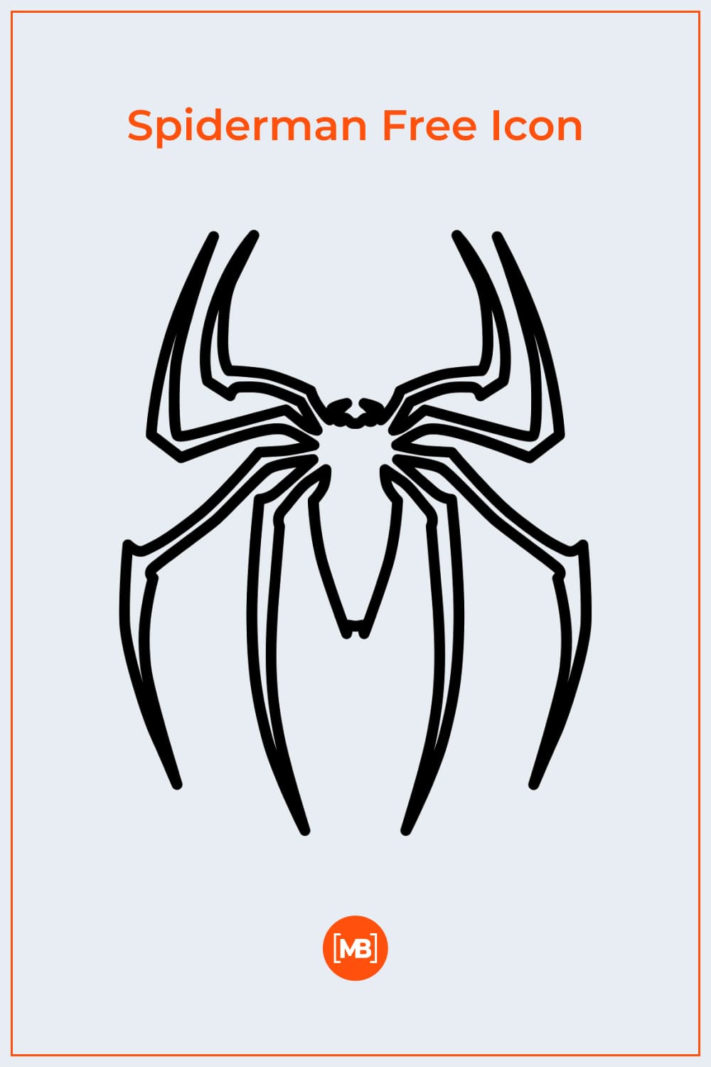 Spiderman free SVG.