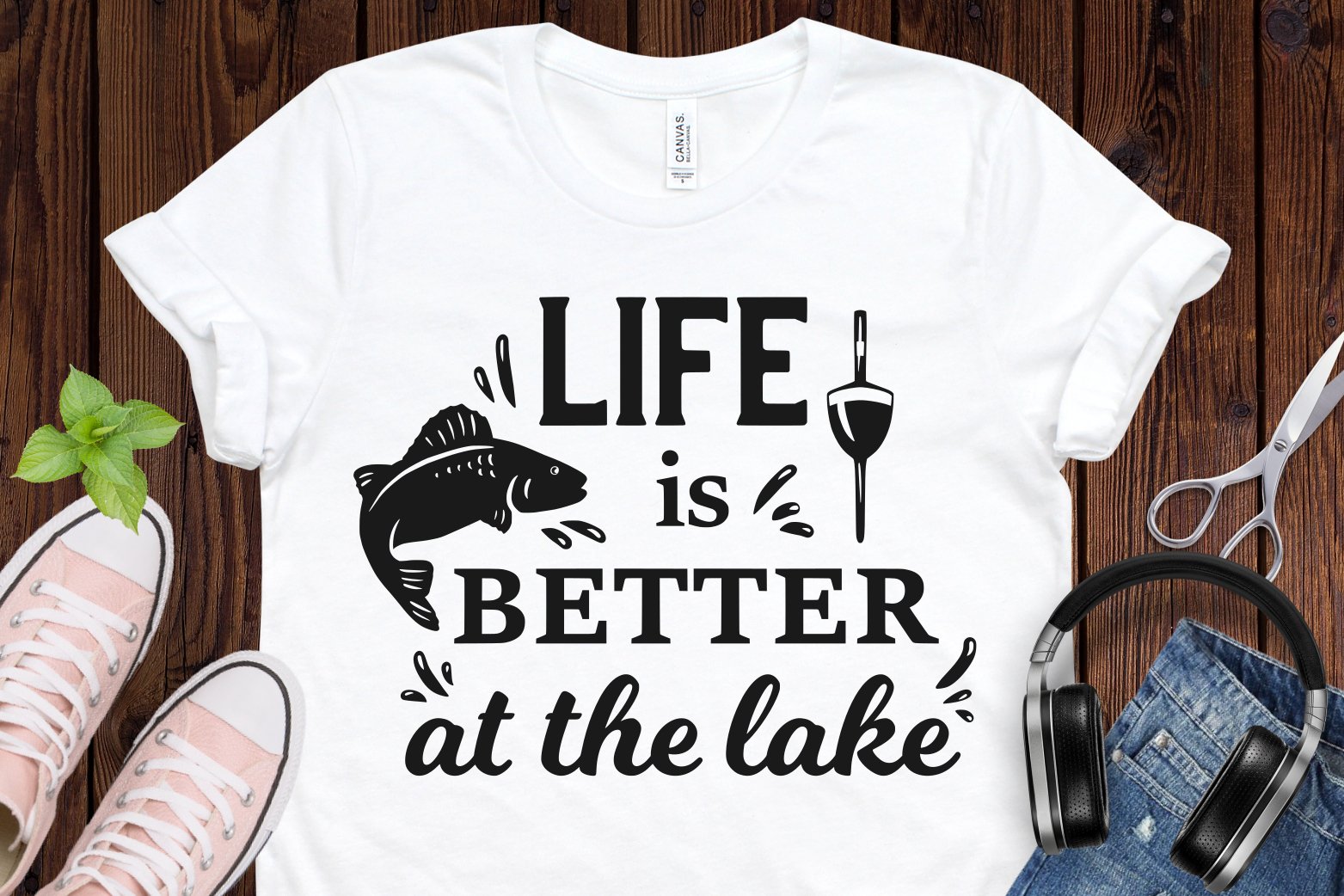 Life is better at the lake.