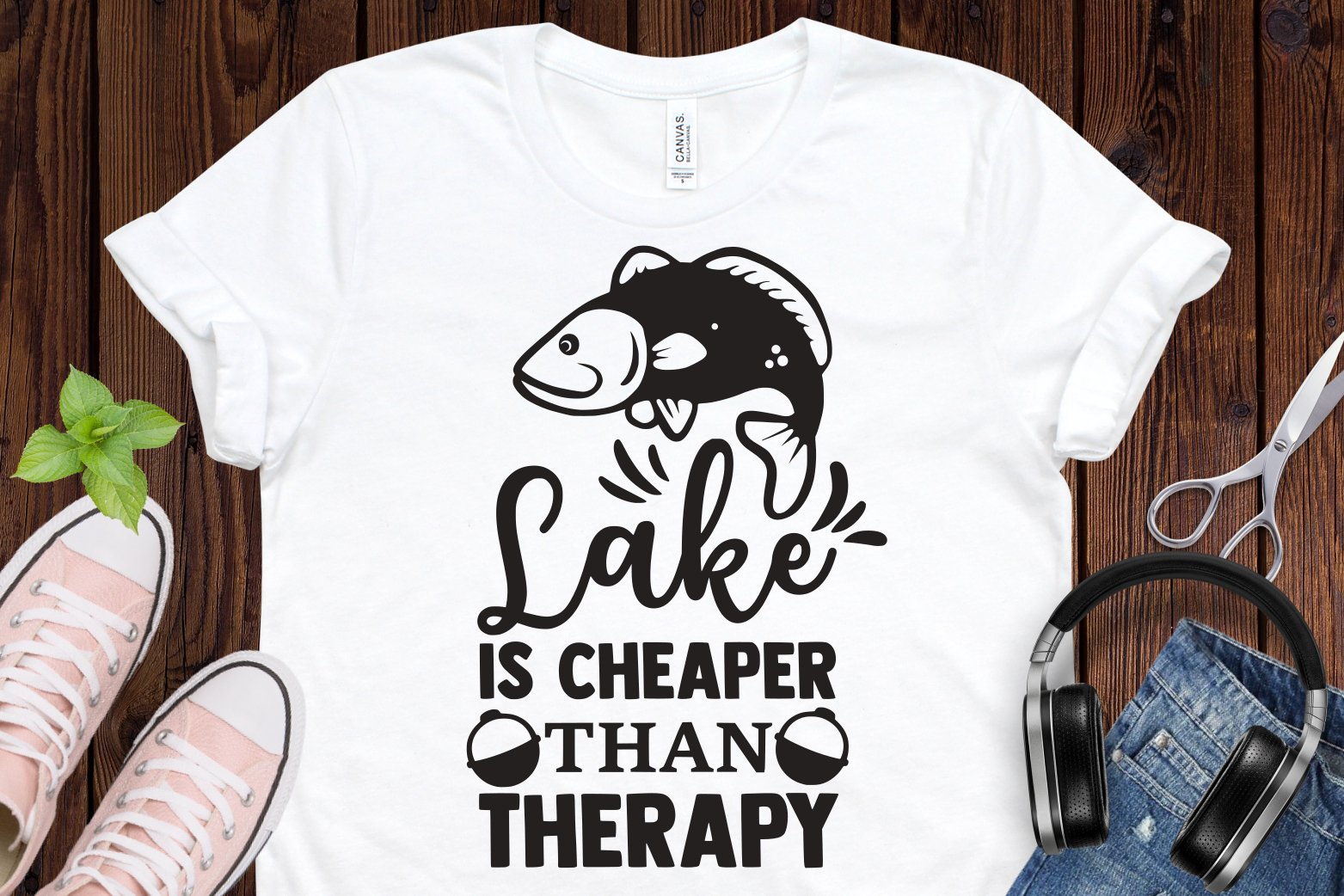 Lake is cheaper than therapy.