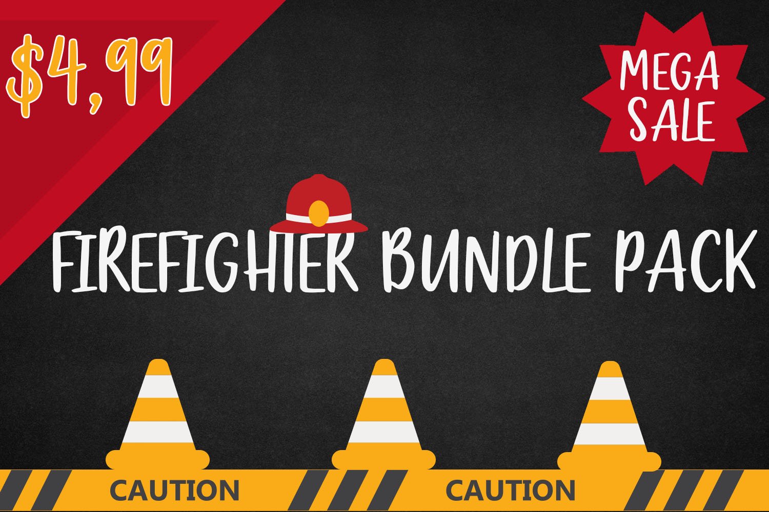 Get this firefighter bundle pack.