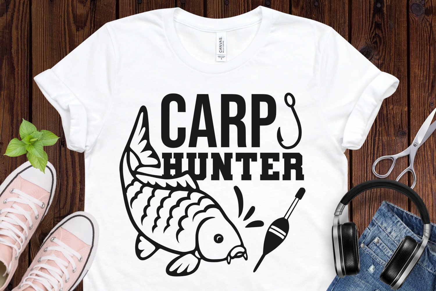 Be a real carp hunter.
