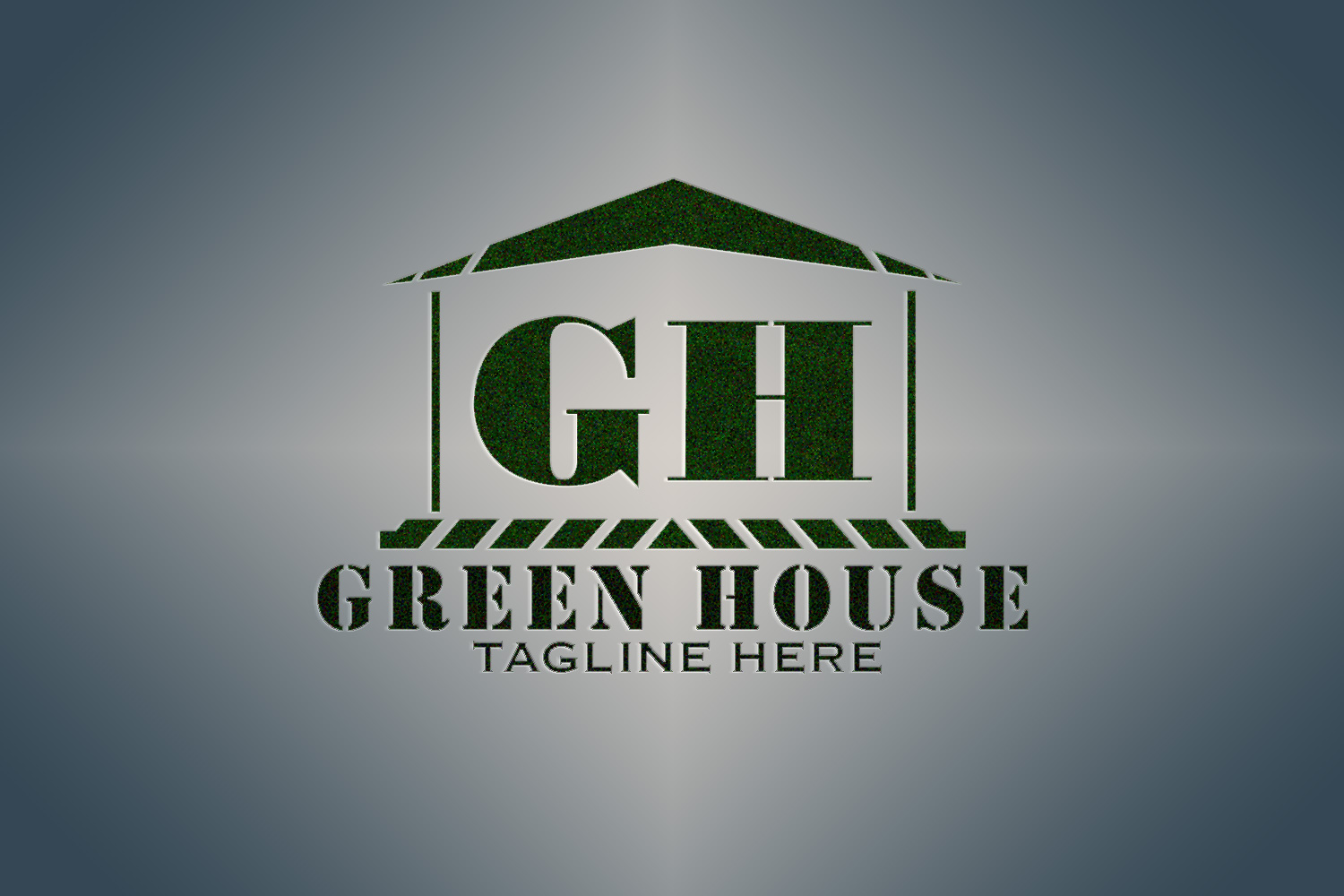 Real Estate Logo Template - Green House cover image.