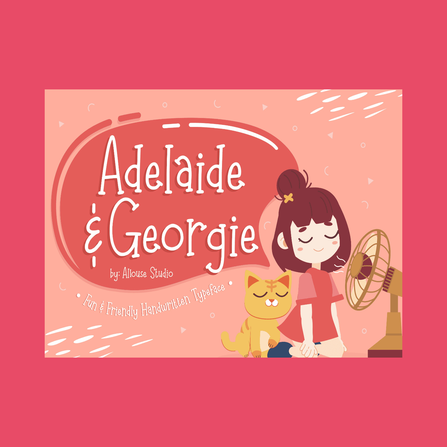 Adelaide & Georgie Font.