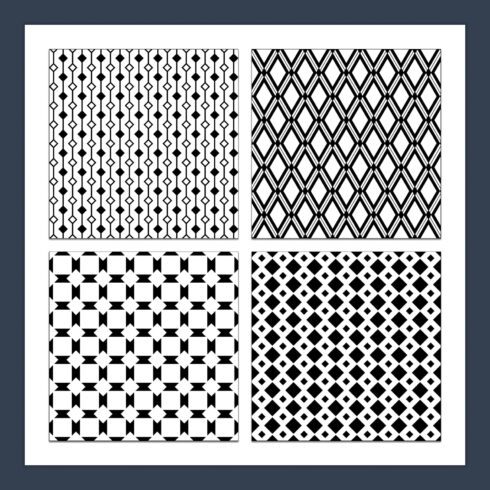 Black Diamond Pattern Backgrounds – MasterBundles