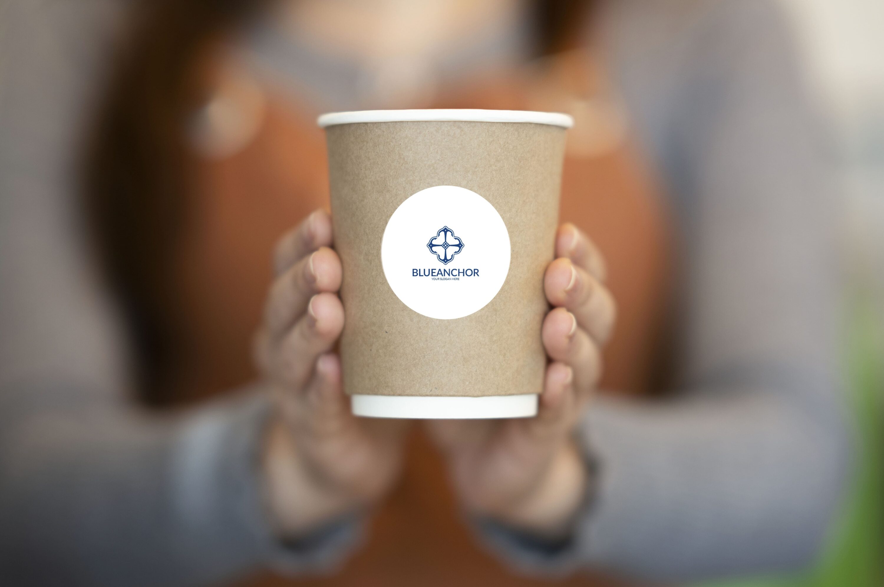 Blue Anchor Logo - cup.