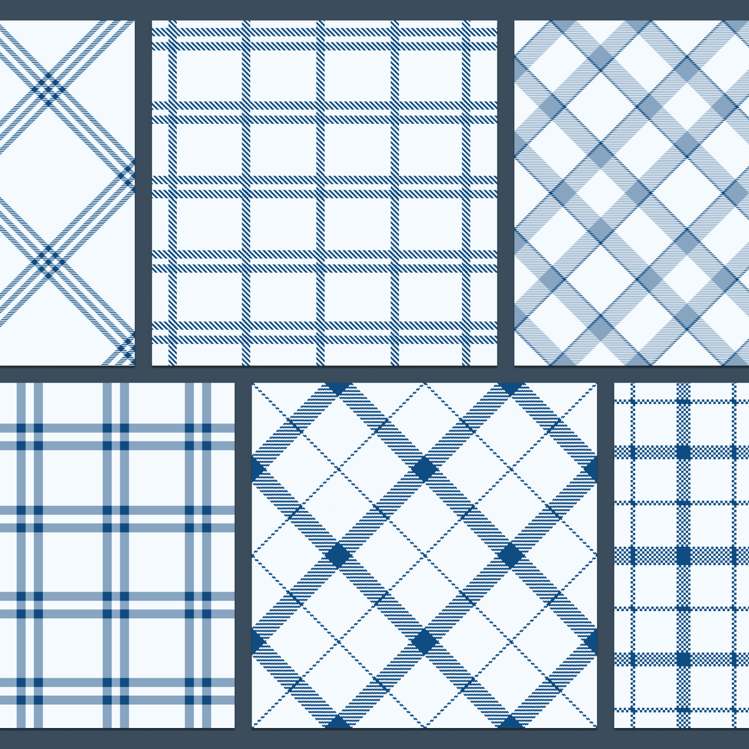 blue gingham patterns v2 cover.