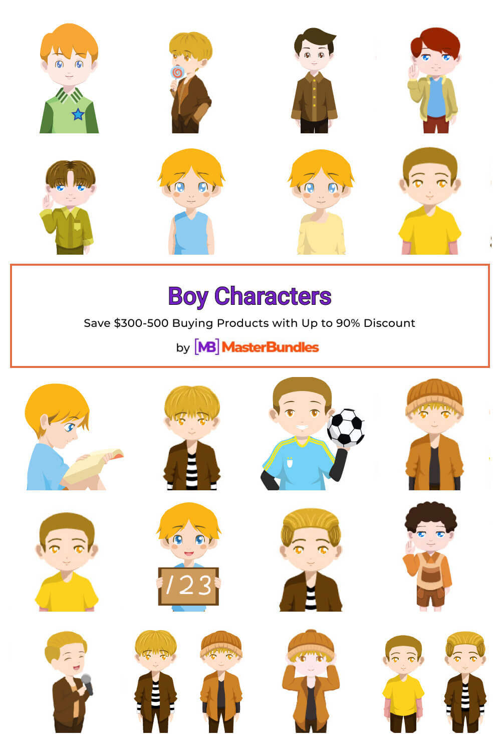 boy characters pinterest image.