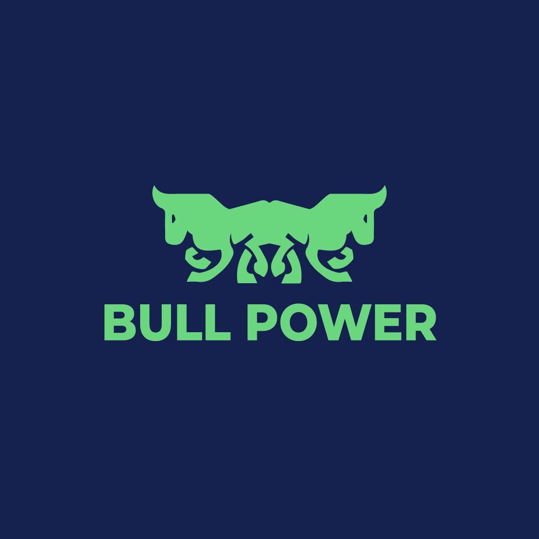Bull Logo Template cover image.