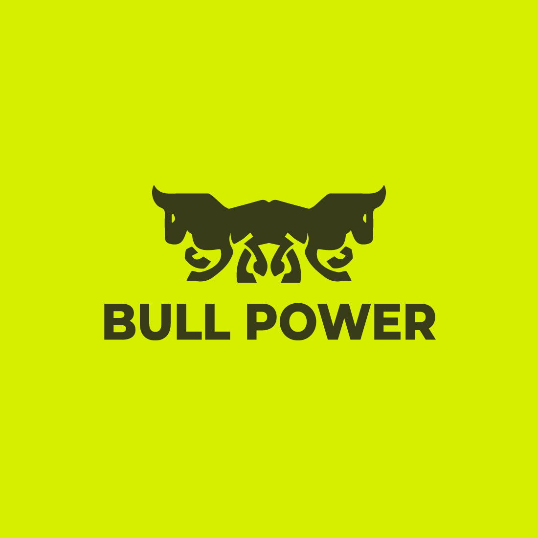 bull power Bull Logo Template.