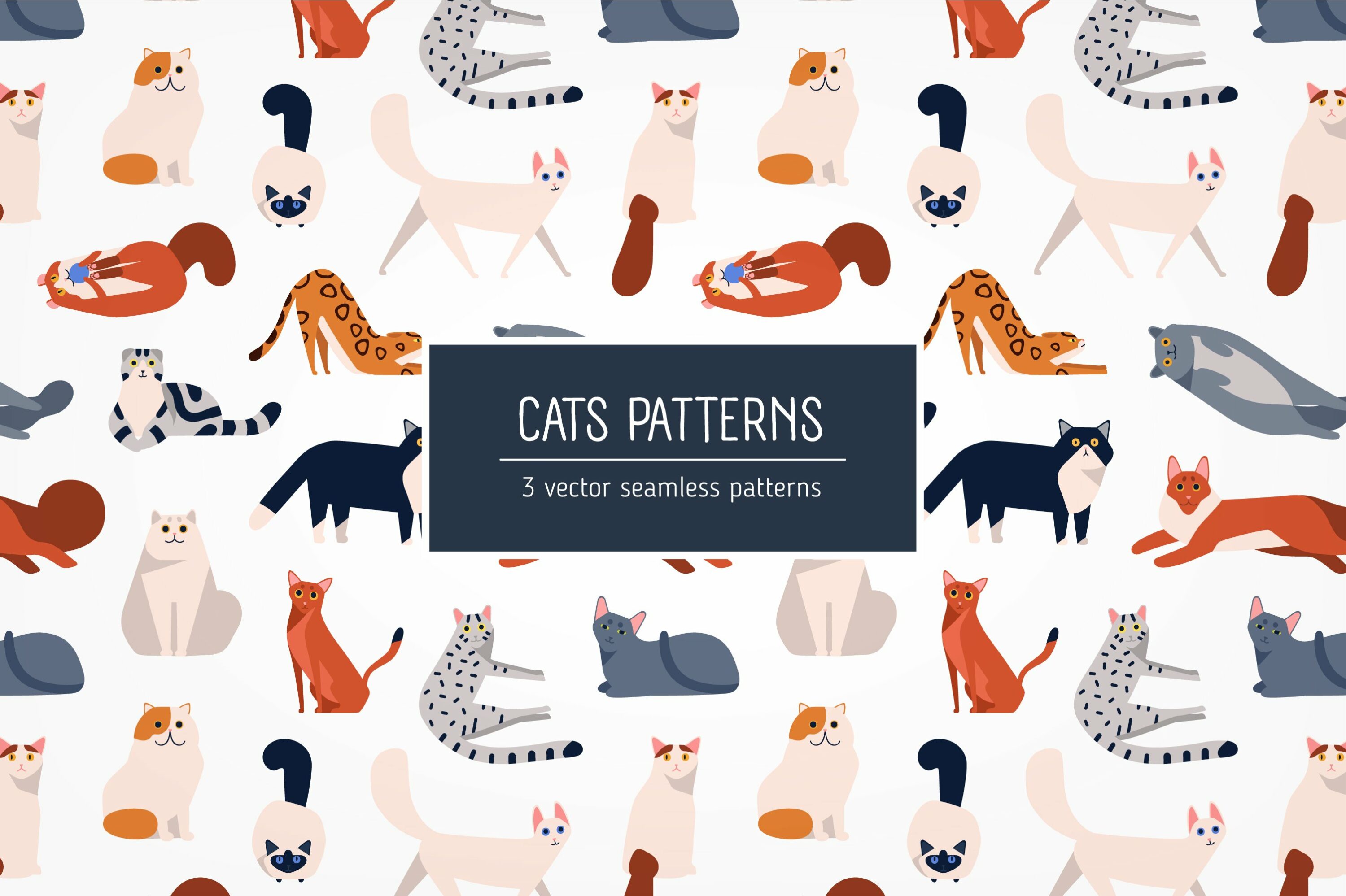 Cat patterns for various projects.