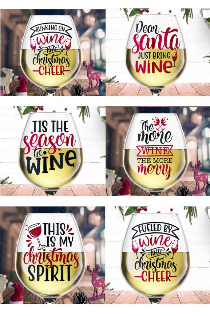 Christmas Wine SVG Bundle – MasterBundles