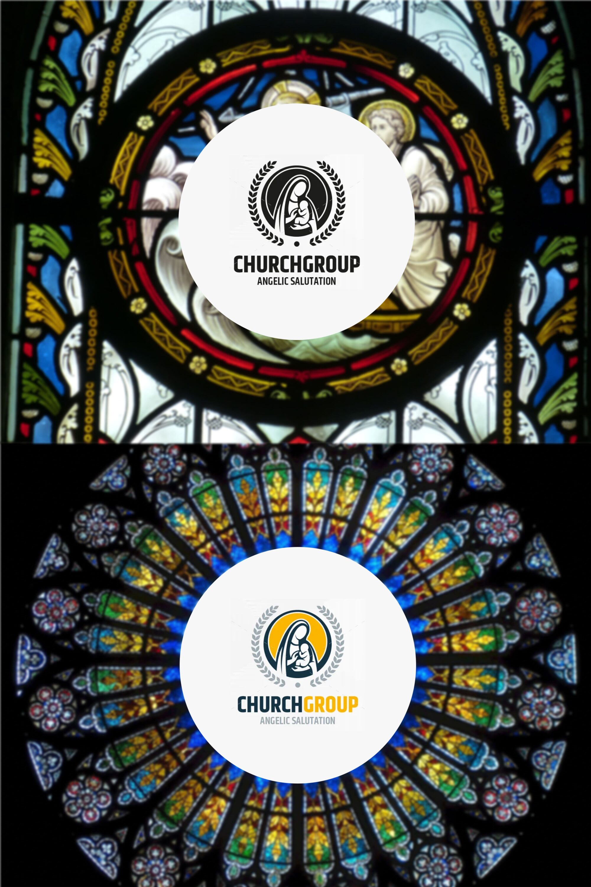 Church logo collection.