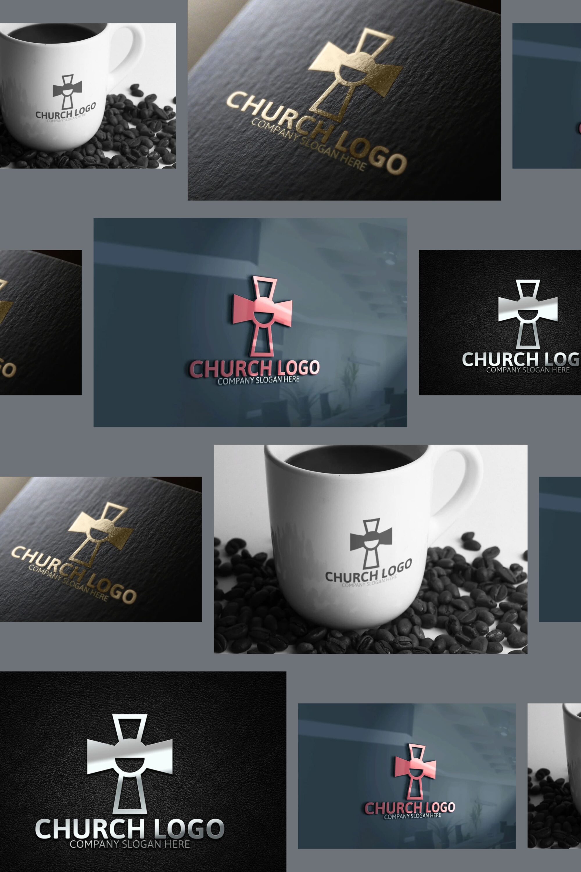 Classic logos for church.