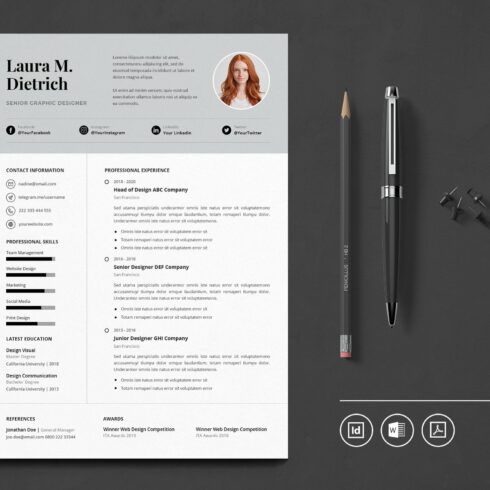 Big Bundle Professional CV Resume | MasterBundles