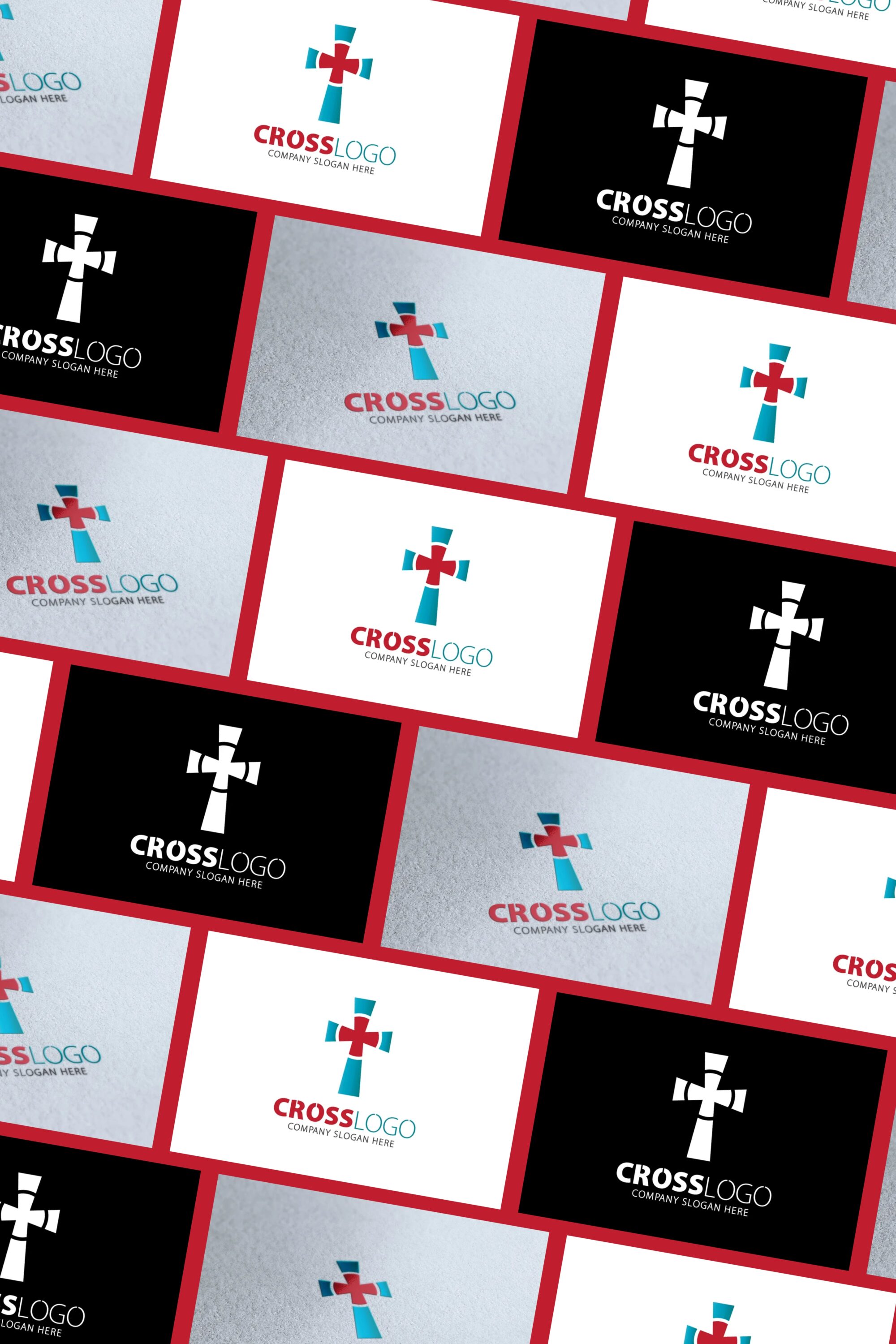 Diverse of church logos.