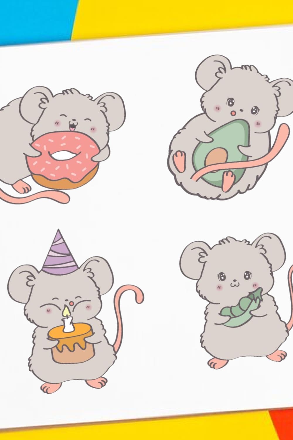 Set of Cute Kawaii Stickers Illustration Graphic by artvarstudio · Creative  Fabrica