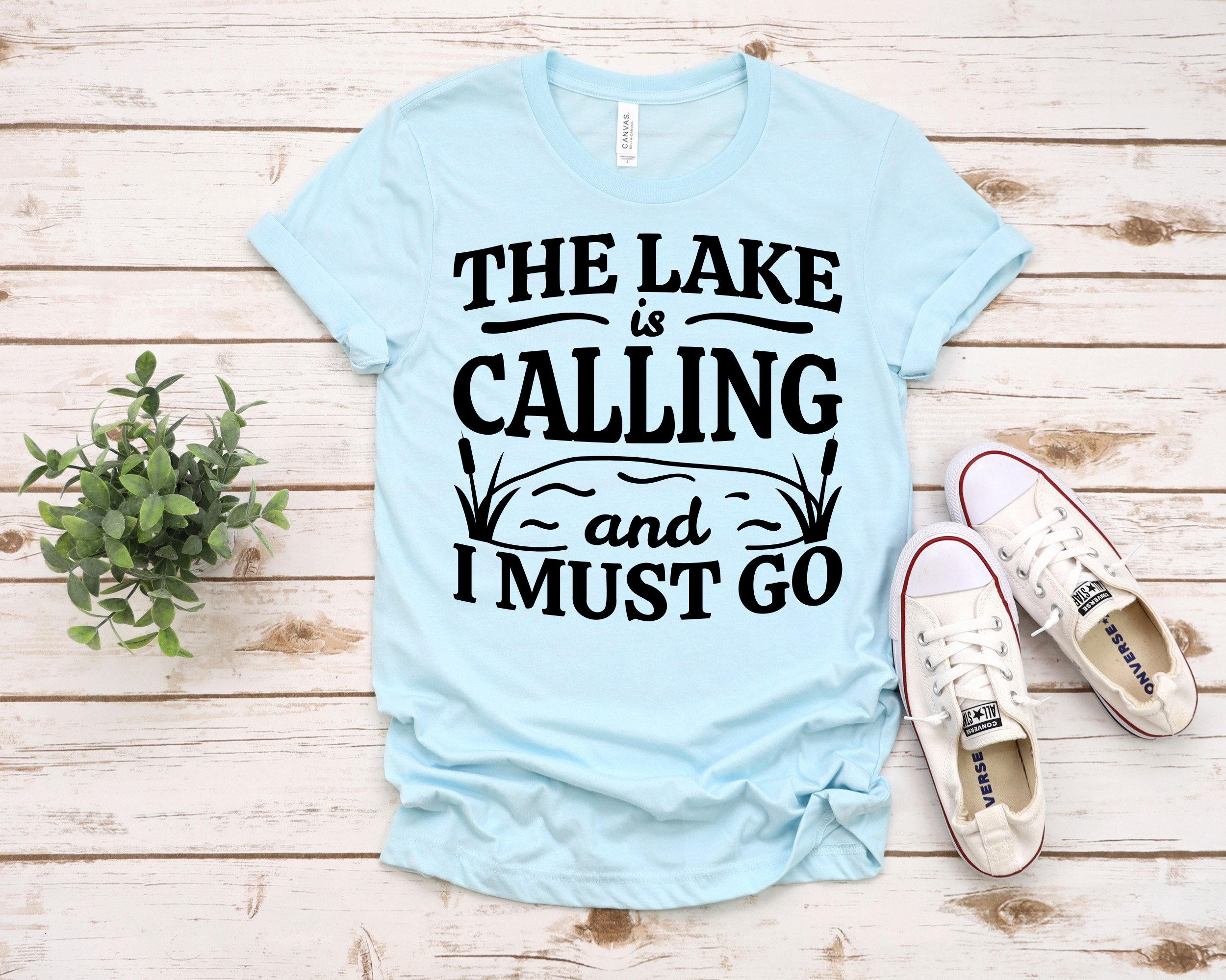 The lake is calling you.