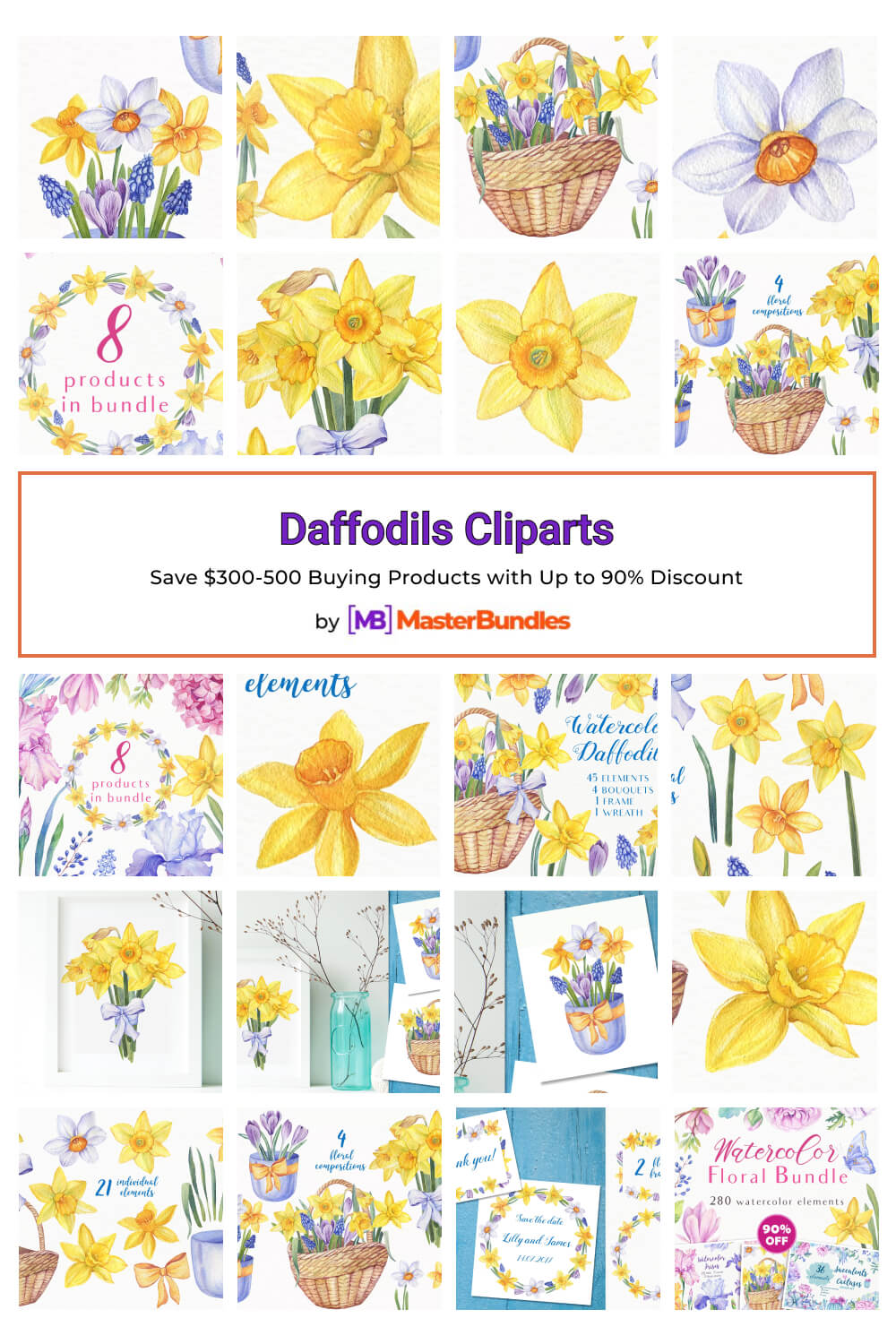 daffodils cliparts pinterest image.