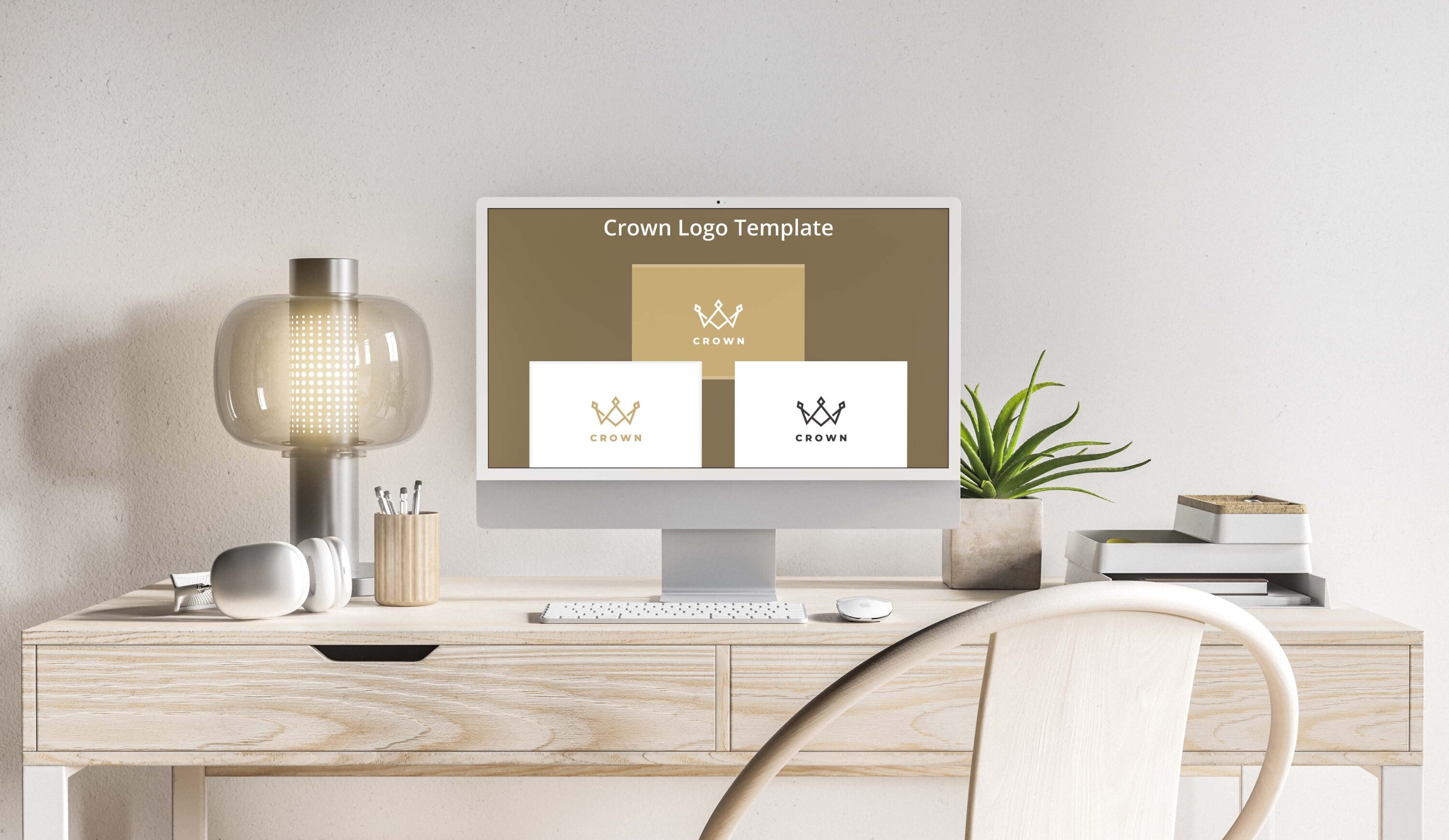 Crown Logo Template - desktop.