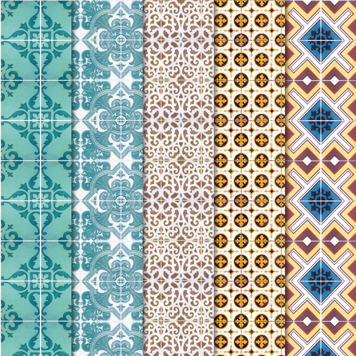 This is so beautiful Lisbon tiles collection.