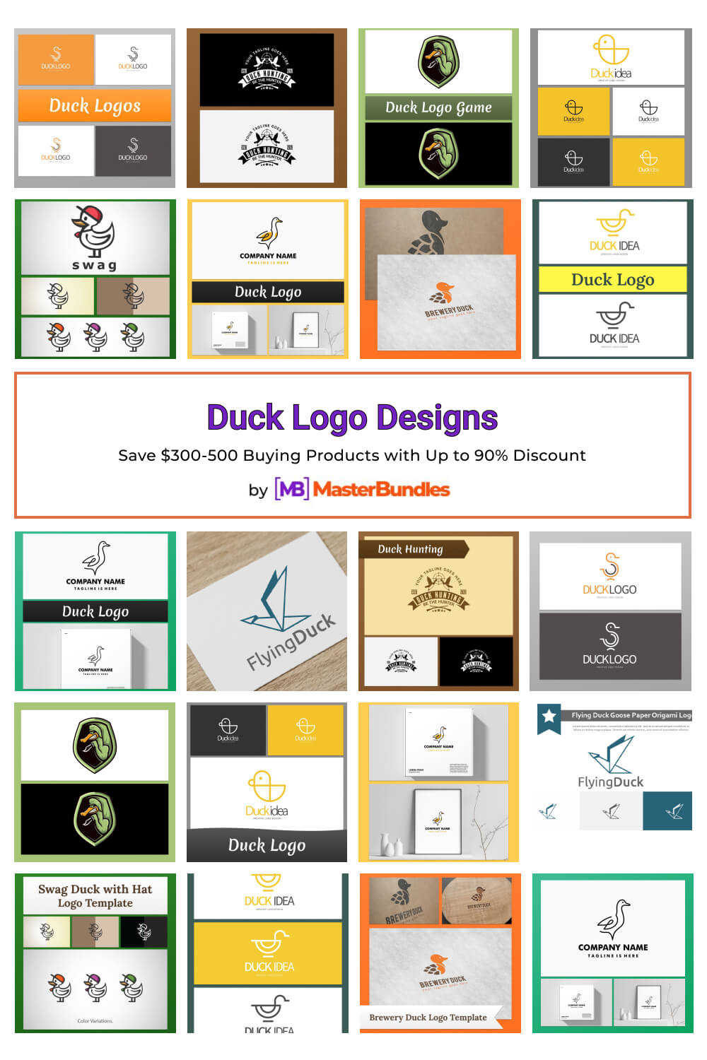 duck logo designs pinterest image.