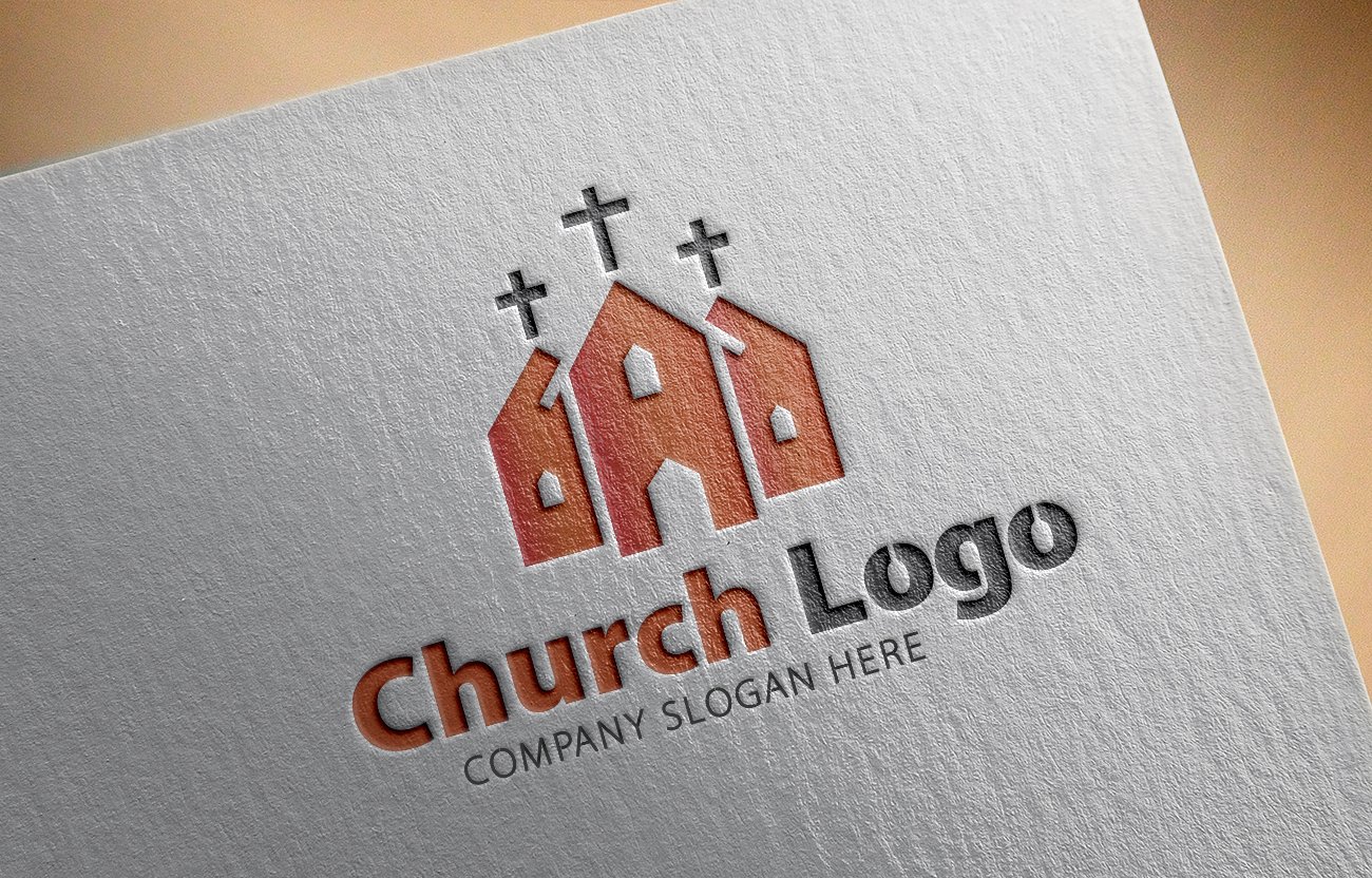 Glance background with church logo.