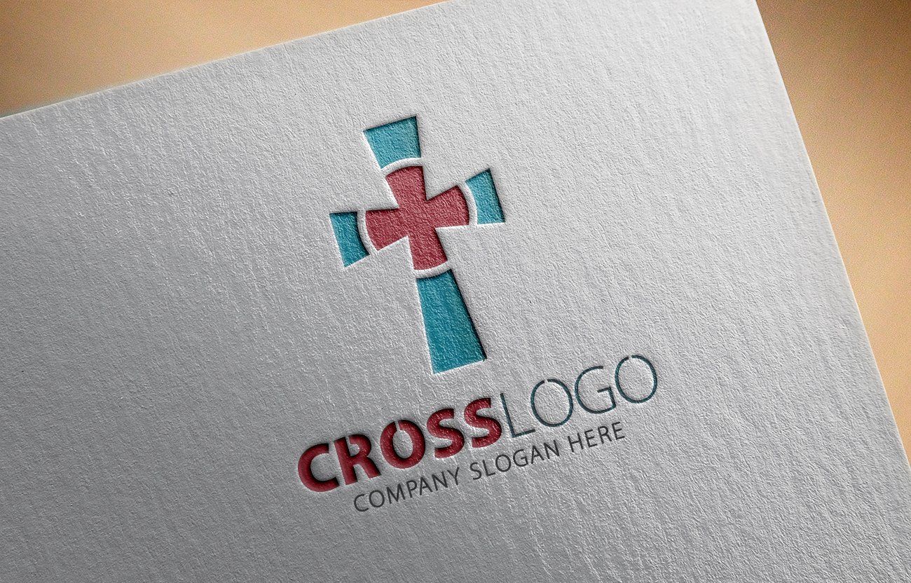 Cool church logo on the paper.