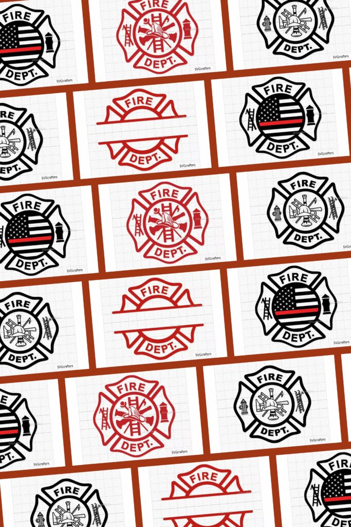 Fire Dept SVG, Firefighter SVG, Fireman SVG – MasterBundles