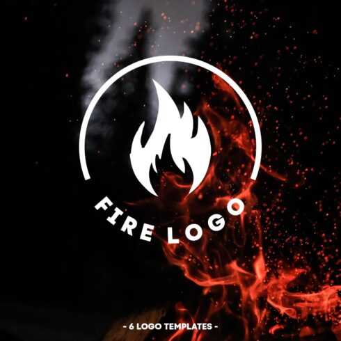 6 Fire Logo templates .