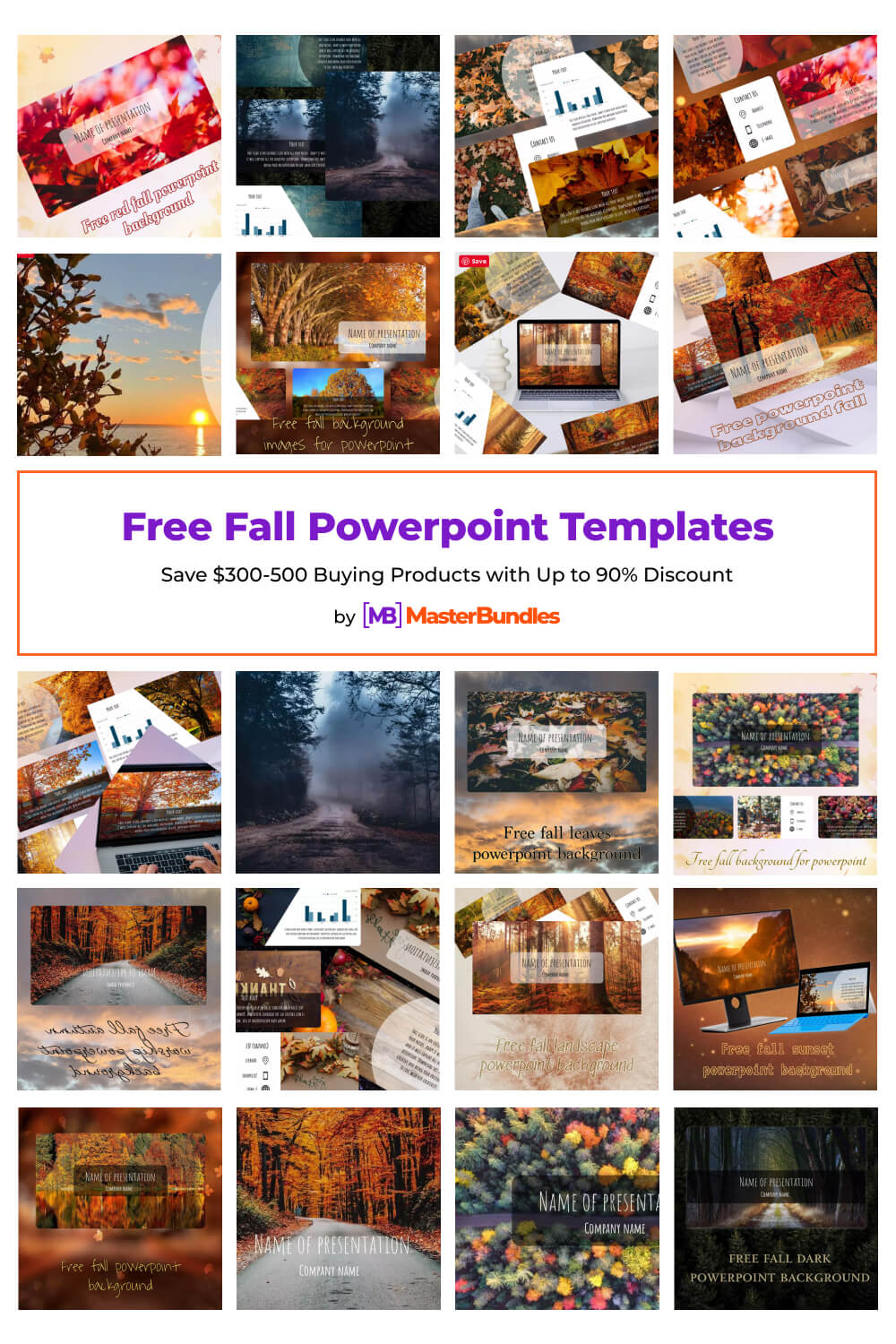 free fall powerpoint templates pinterest image.