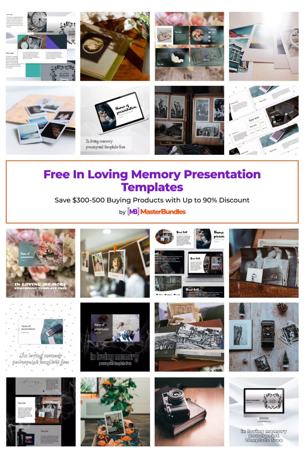 free in loving memory presentation templates pinterest image.