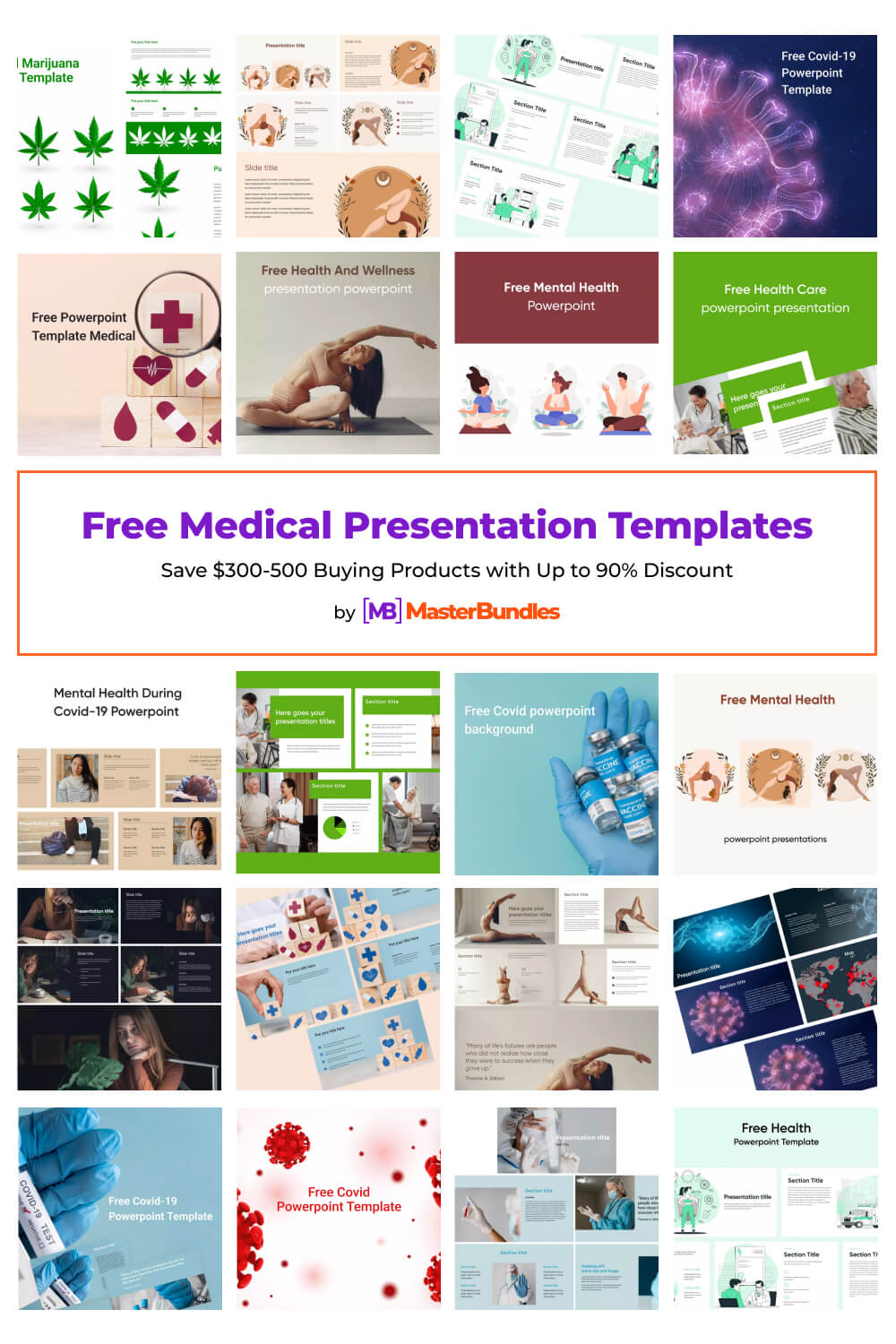 free medical presentation templates pinterest image.