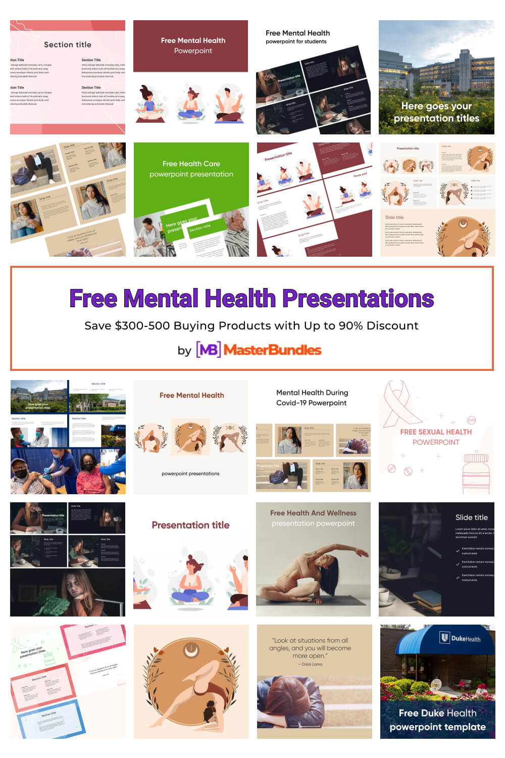 free mental health presentations pinterest image.