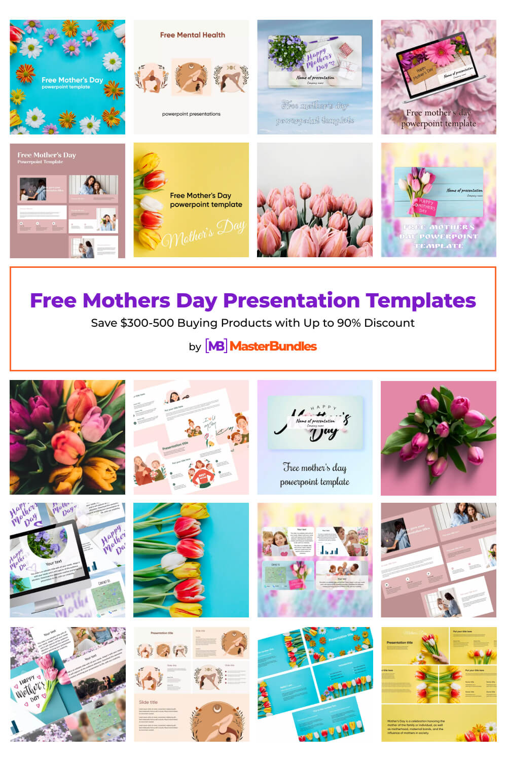 free mothers day presentation templates pinterest image.