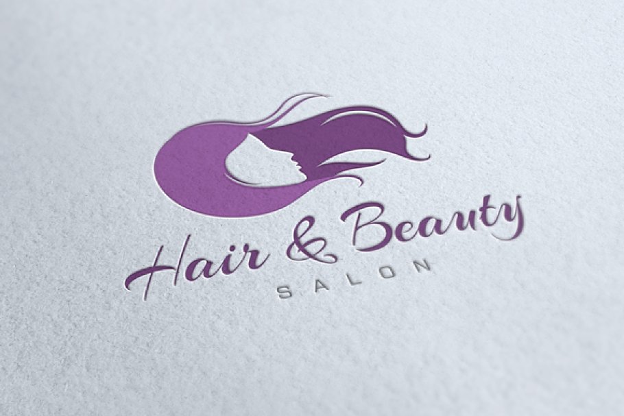 Cover image of Hair & Beauty Salon Logo.