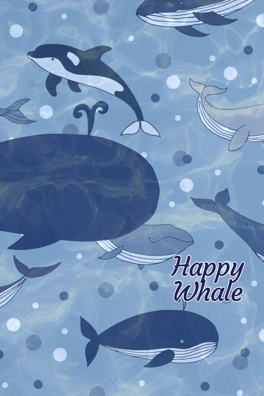 Happy Whale - preview image.