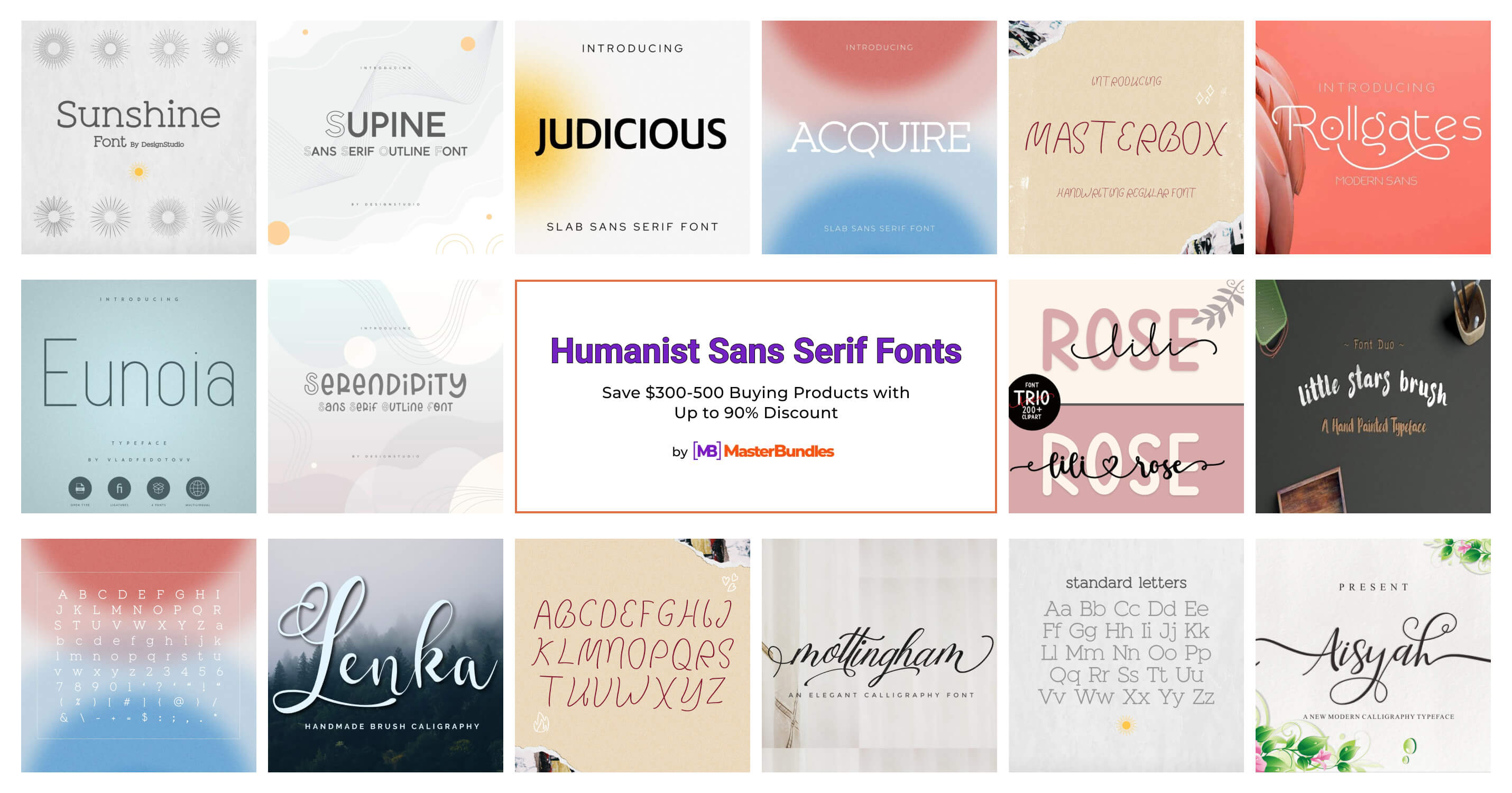 37+ Humanist Sans Serif Fonts 2025 MasterBundles