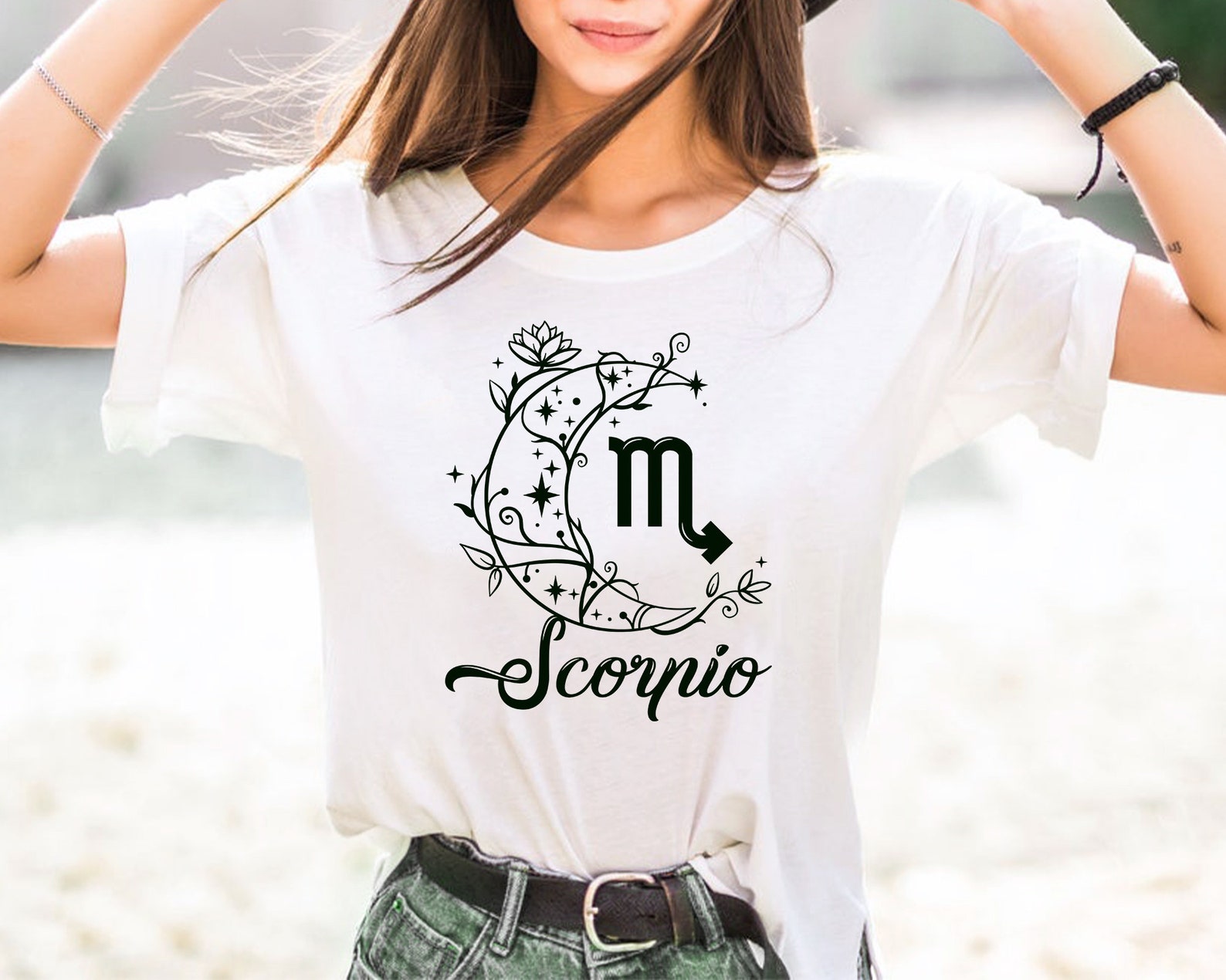 T-shirt scorpio design.