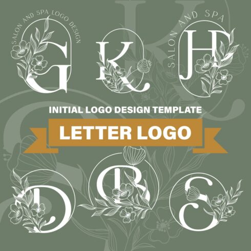 initial logo design