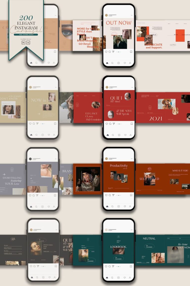 Instagram Carousel Bundle – MasterBundles